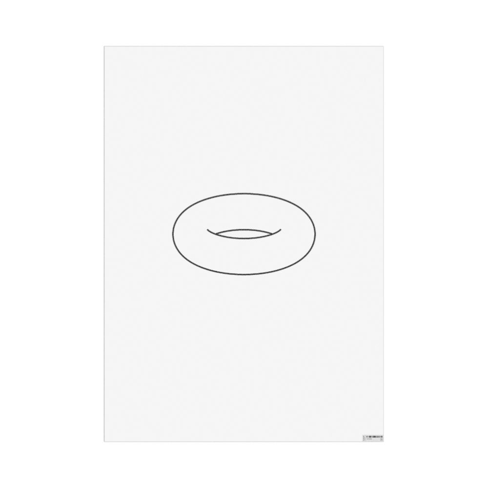 Masleff Torus Poster, Technical Illustration, image 1 of 1