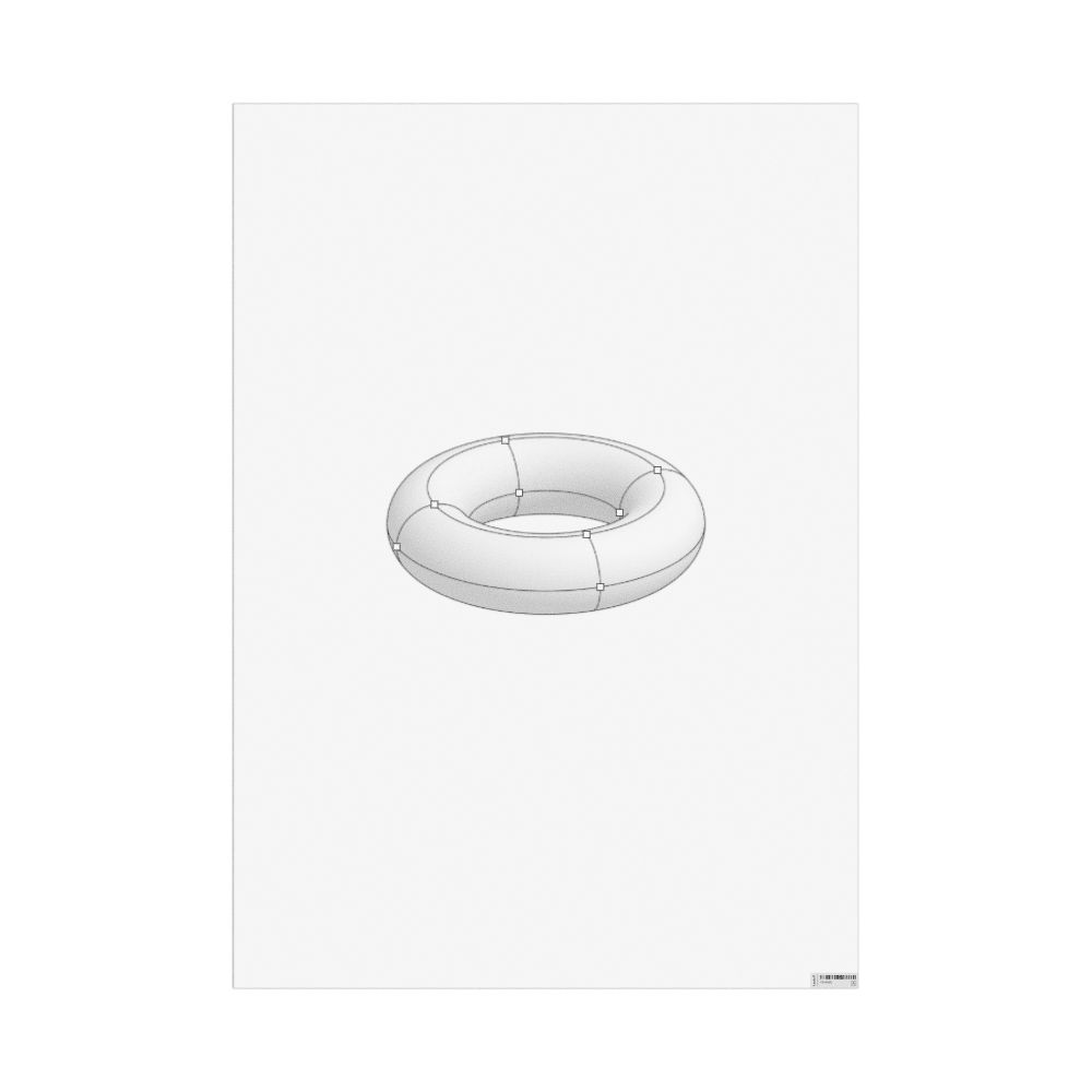 Masleff Torus Poster, Feature View, image 1 of 1