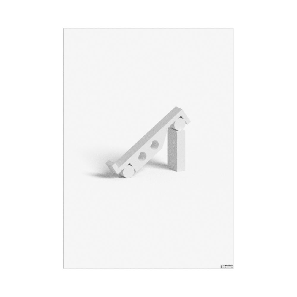 Masleff Sine Bar Poster, Solid Style, image 1 of 1