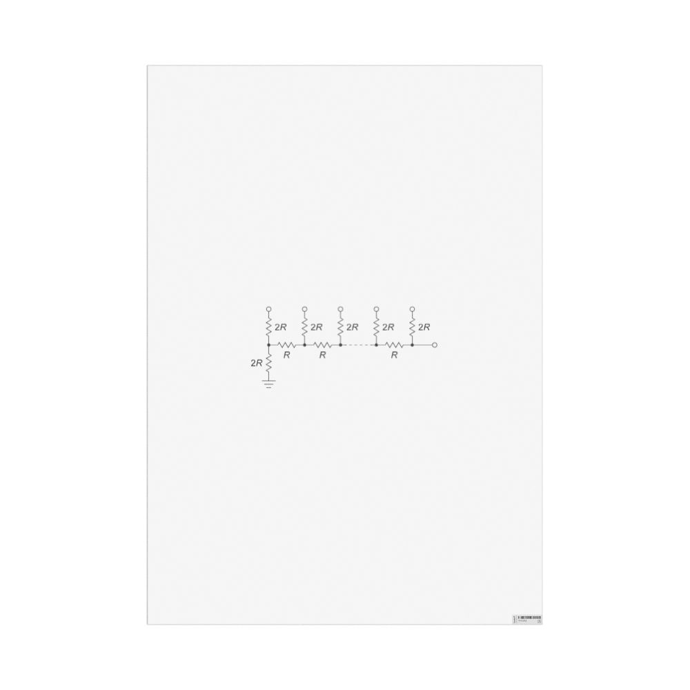Masleff R–2R Ladder Poster, image 1 of 1