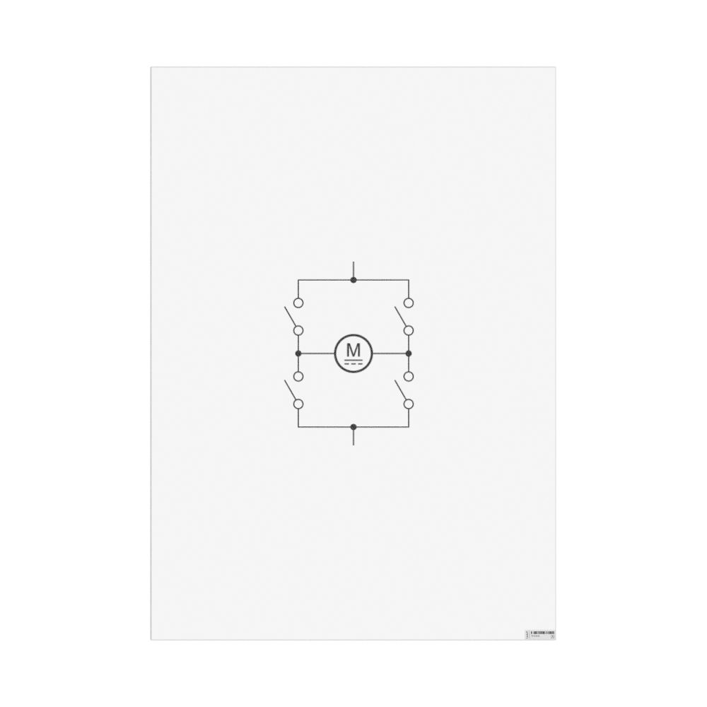 Masleff H-Bridge Poster, image 1 of 1