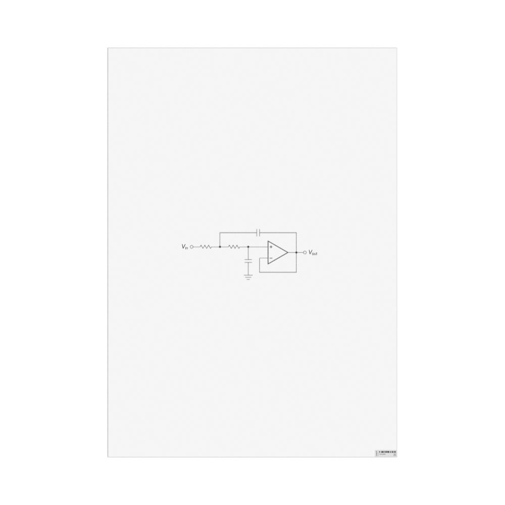 Masleff Sallen–Key Filter Poster, image 1 of 1