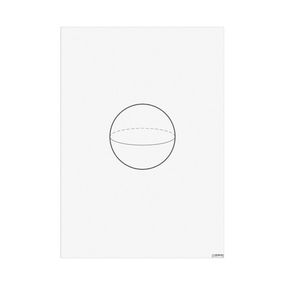 Masleff Sphere Poster, Technical Illustration, image 1 of 1