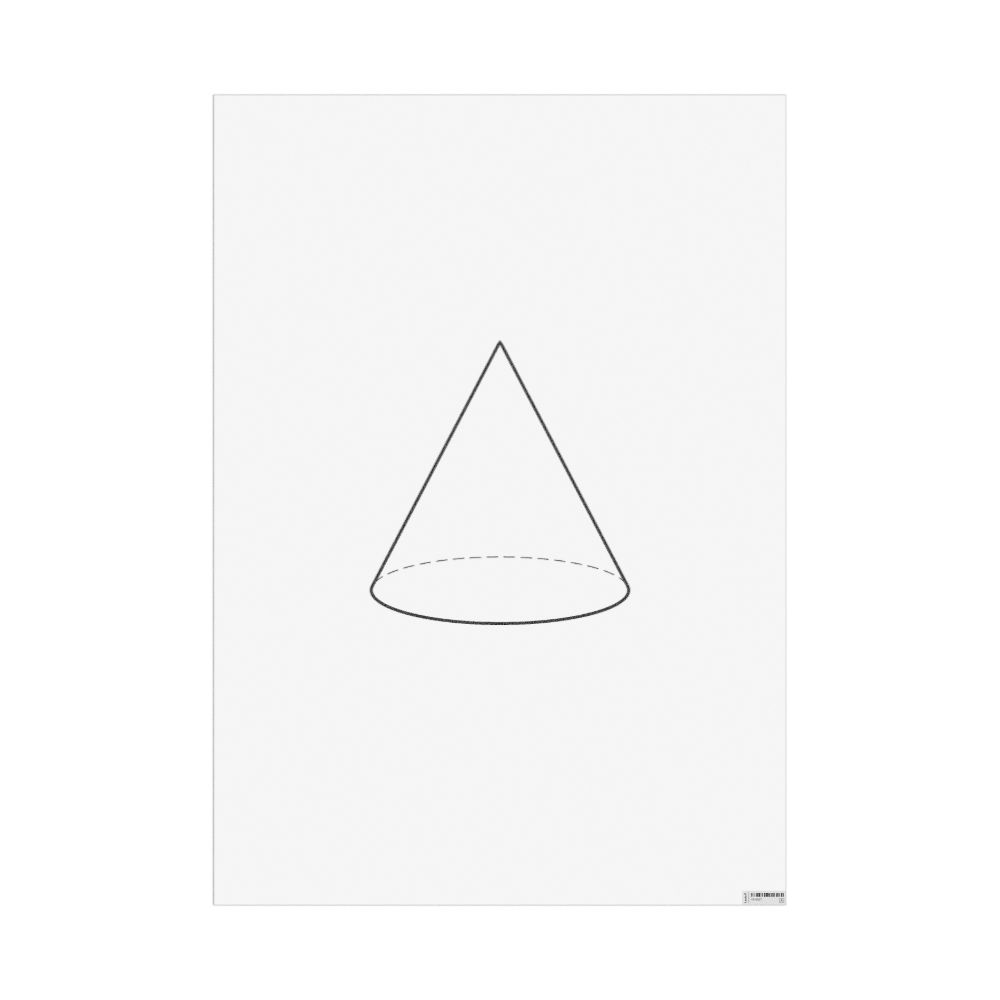 Masleff Cone Poster, Technical Illustration, image 1 of 1