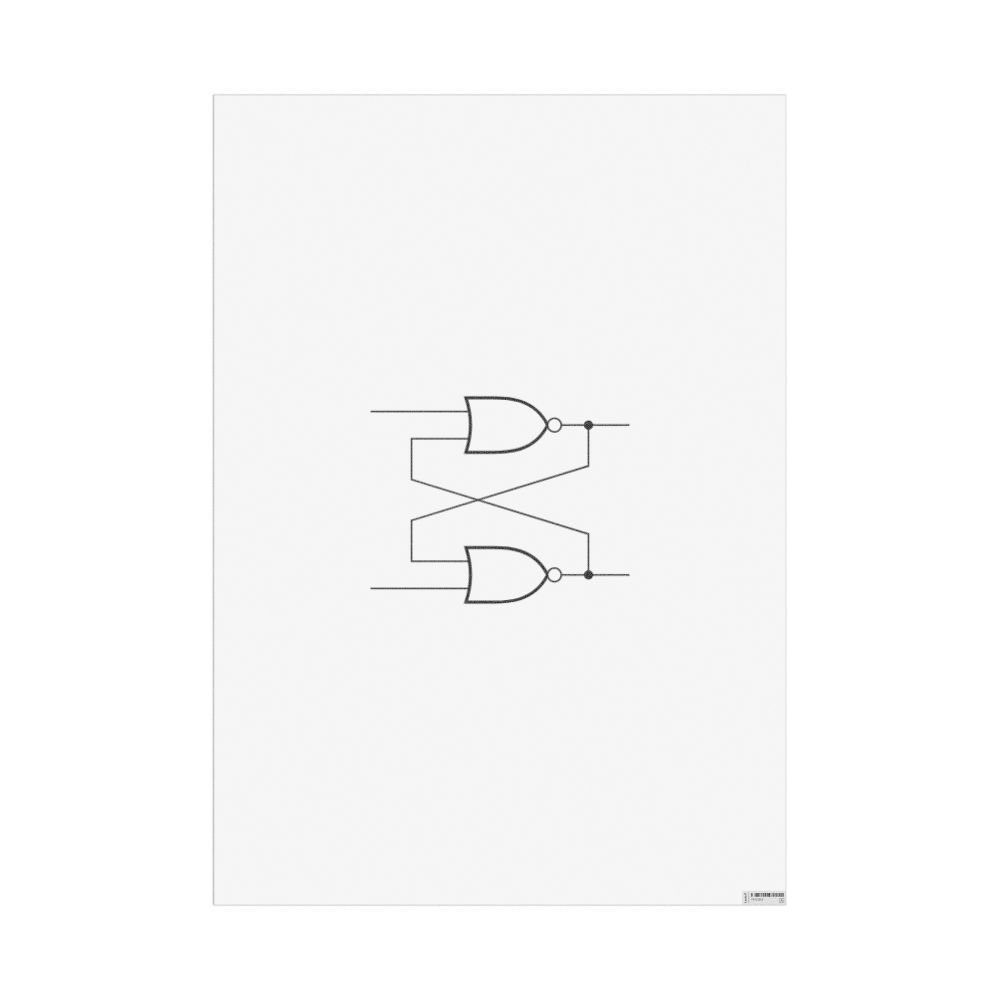 Masleff SR Latch Poster, image 1 of 1