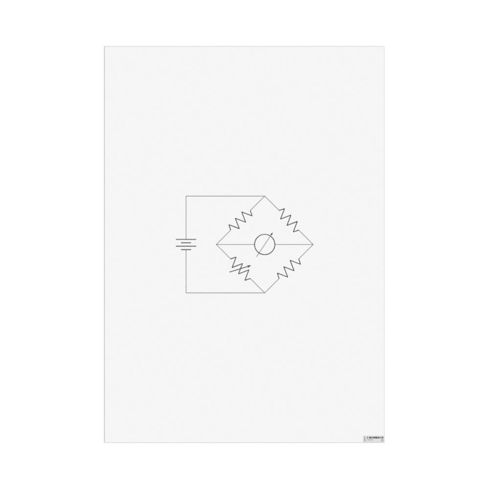 Masleff Wheatstone Bridge Poster, image 1 of 1