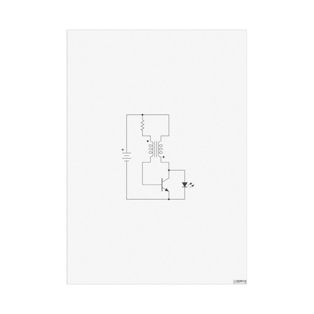 Masleff Joule Thief Poster, image 1 of 1