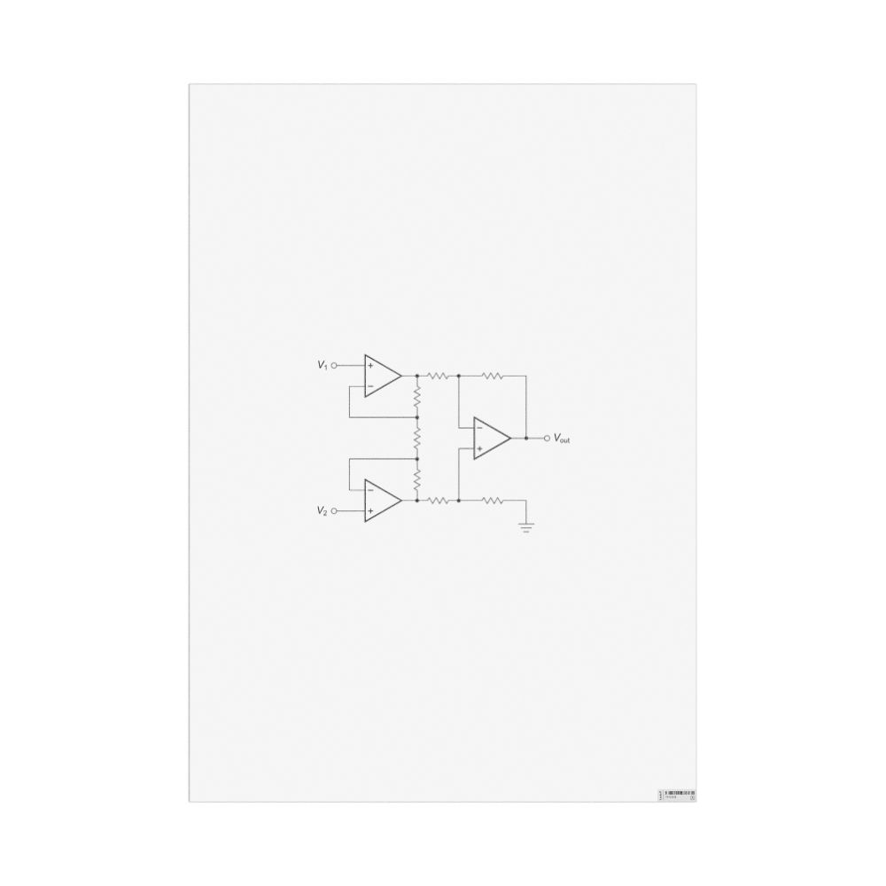 Masleff Instrumentation Amplifier Poster, image 1 of 1