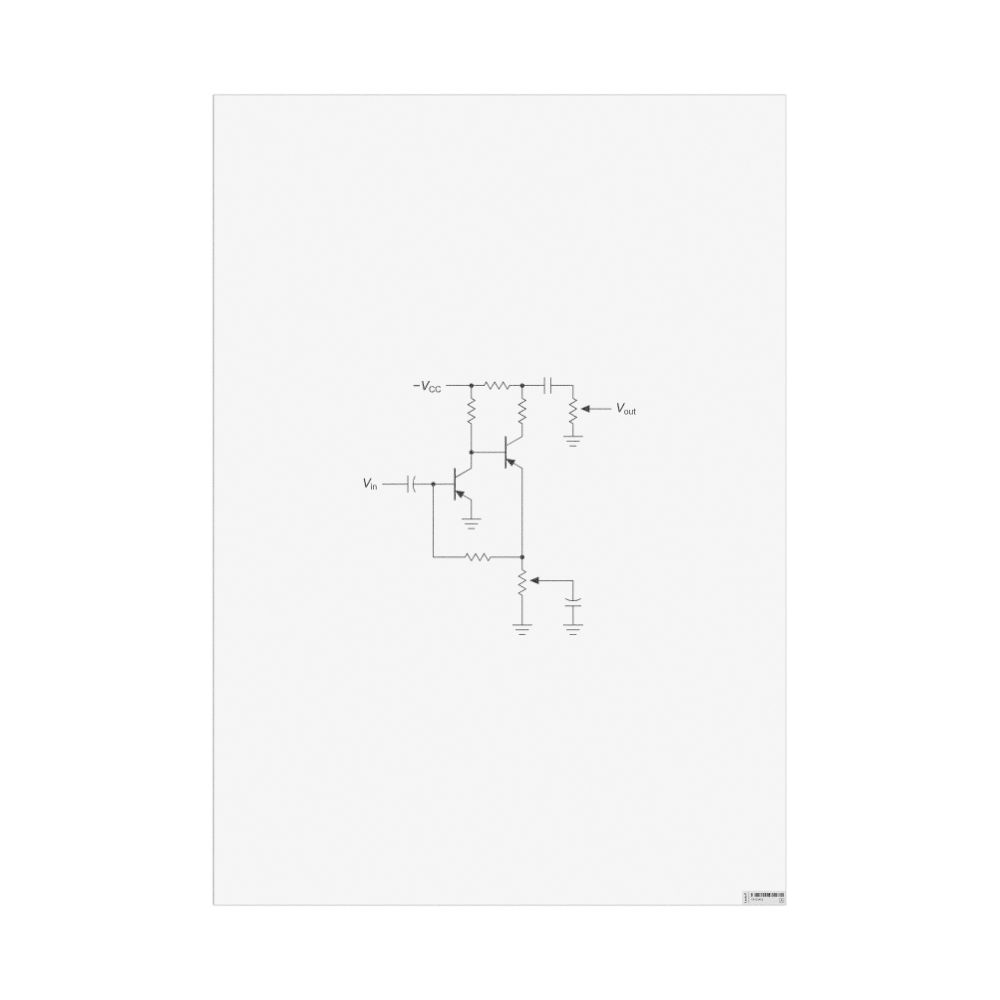 Masleff Fuzz Face Poster, image 1 of 1