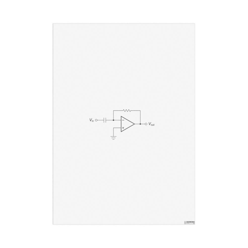 Masleff Op Amp Differentiator Poster, image 1 of 1