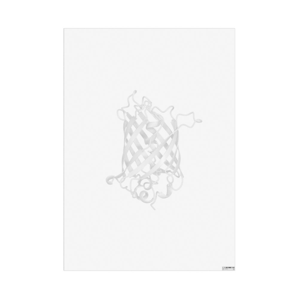 Masleff Green Fluorescent Protein Poster, Shaded View, image 1 of 1