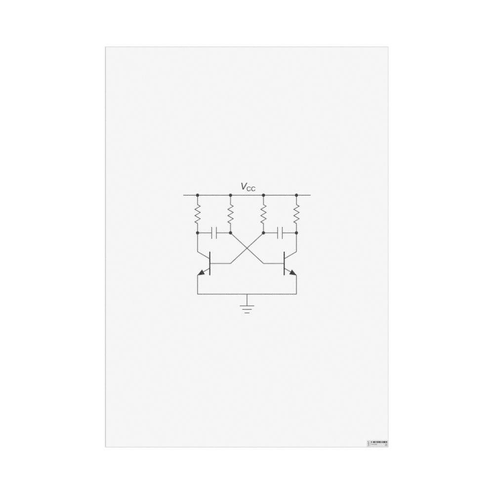 Masleff Astable Multivibrator Poster, image 1 of 1