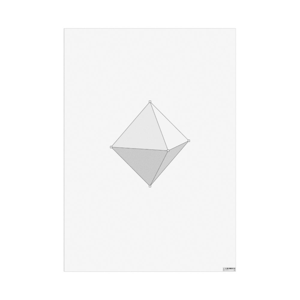 Masleff Octahedron Poster, Feature View, image 1 of 1
