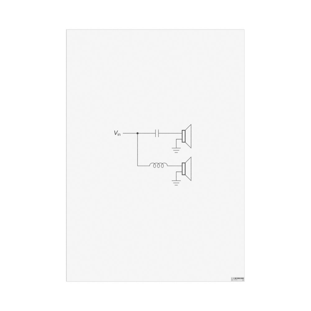 Masleff Passive Crossover Poster, image 1 of 1