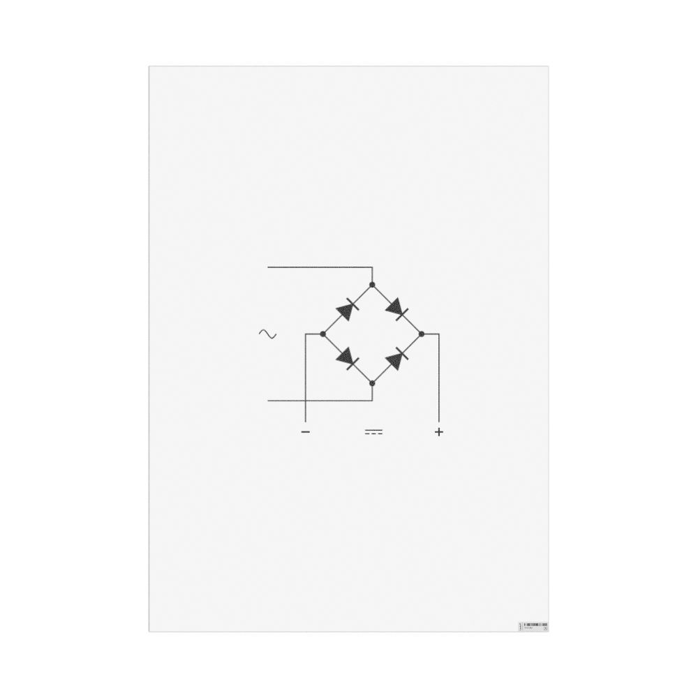 Masleff Diode Bridge Poster, image 1 of 1
